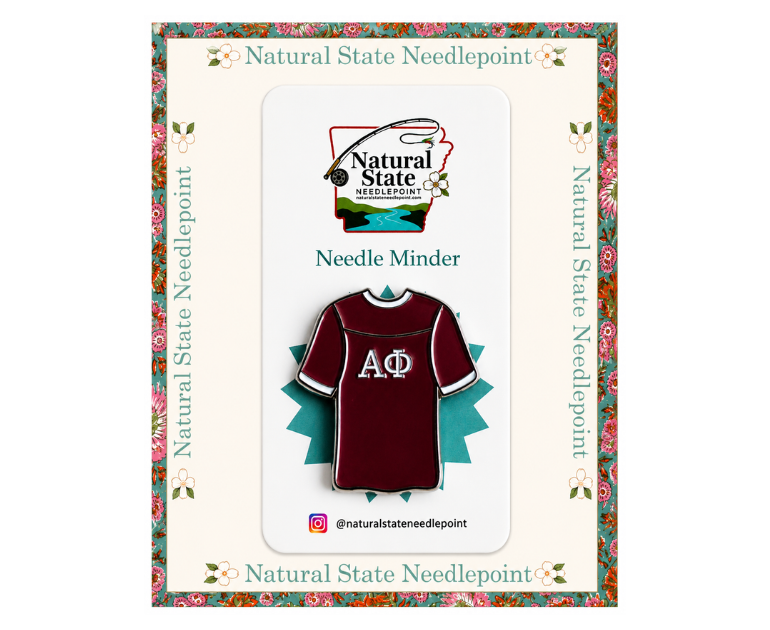 Alpha Phi Jersey Needle Minder