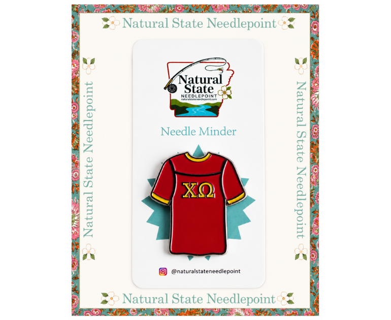 Chi Omega Jersey Needle Minder