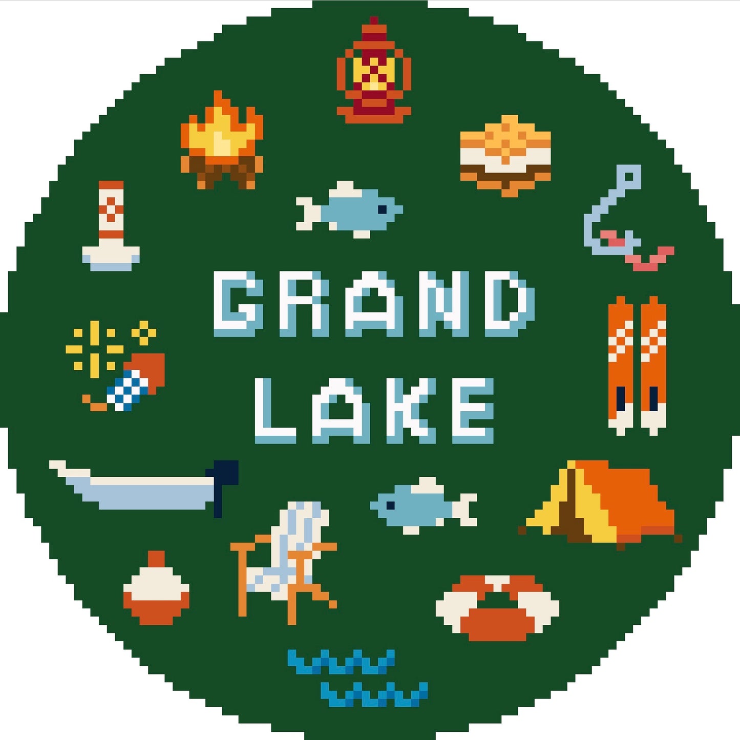 PRESALE: Grand Lake Icon Round