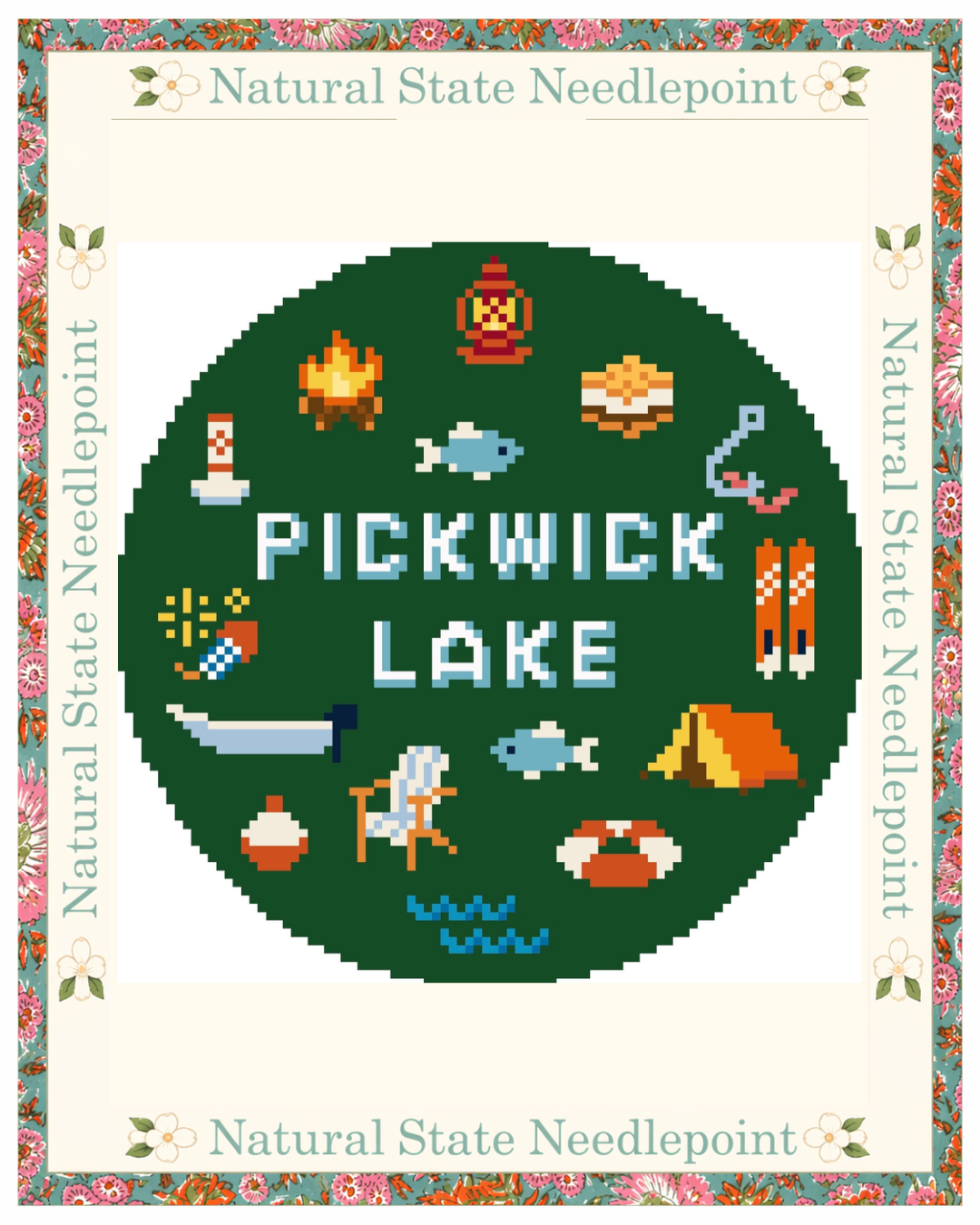 PRESALE: Pickwick Lake Icon Round
