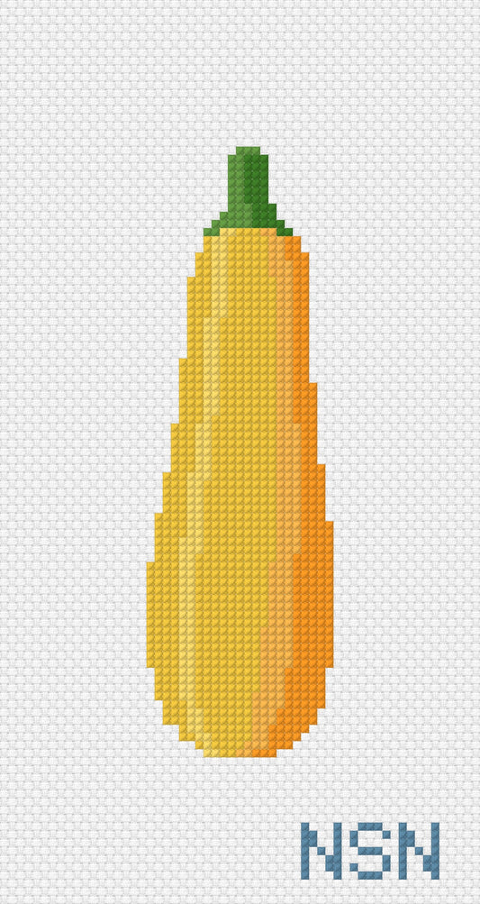 Squash needlepoint canvas