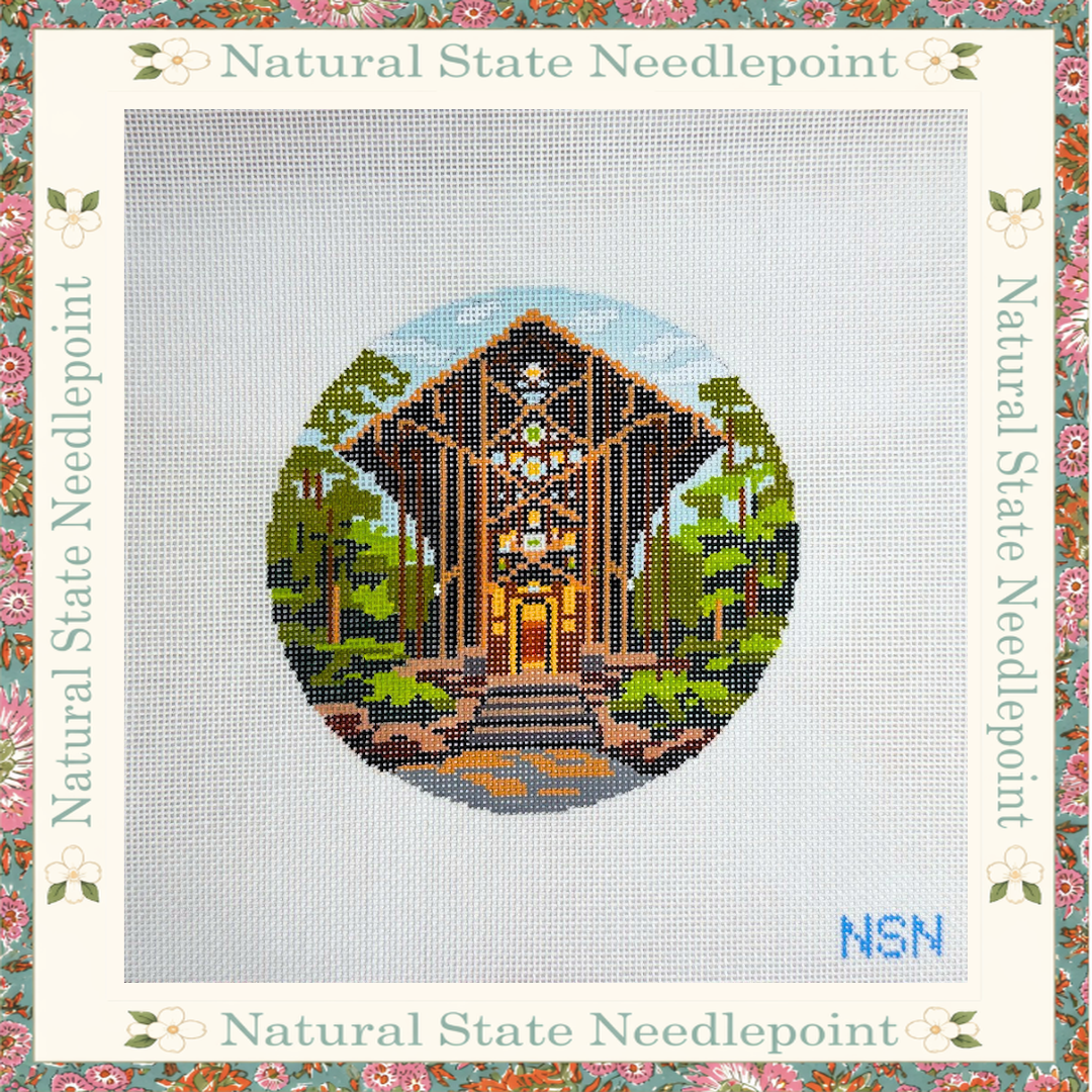 PRESALE: Thorncrown Chapel 5” Round