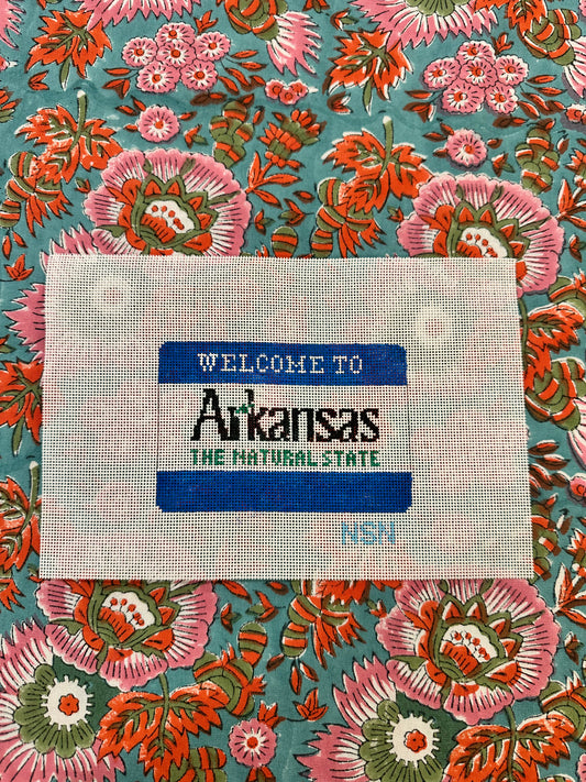 Welcome To Arkansas Sign