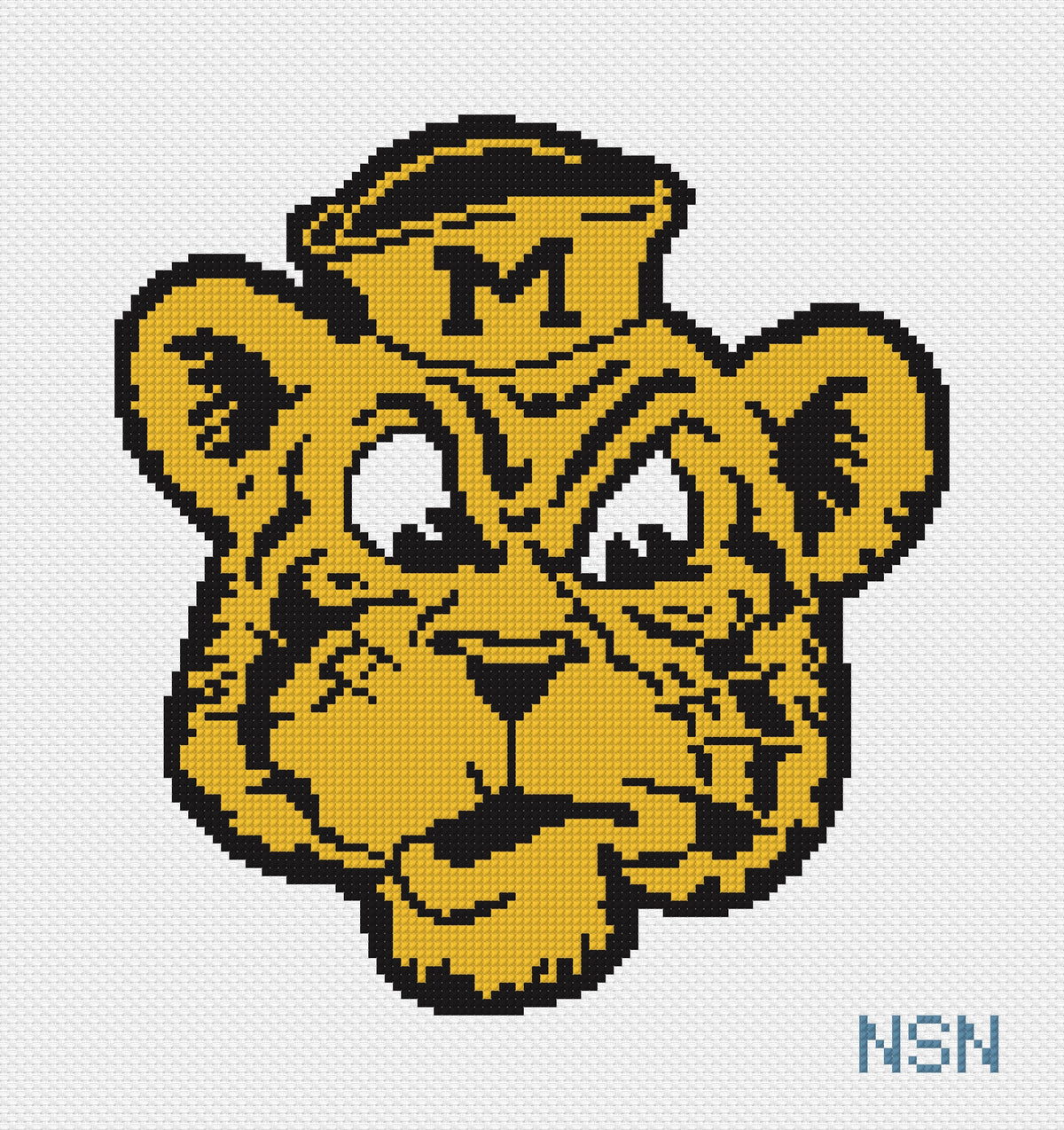 PRESALE: Vintage Truman the Tiger - ornament size