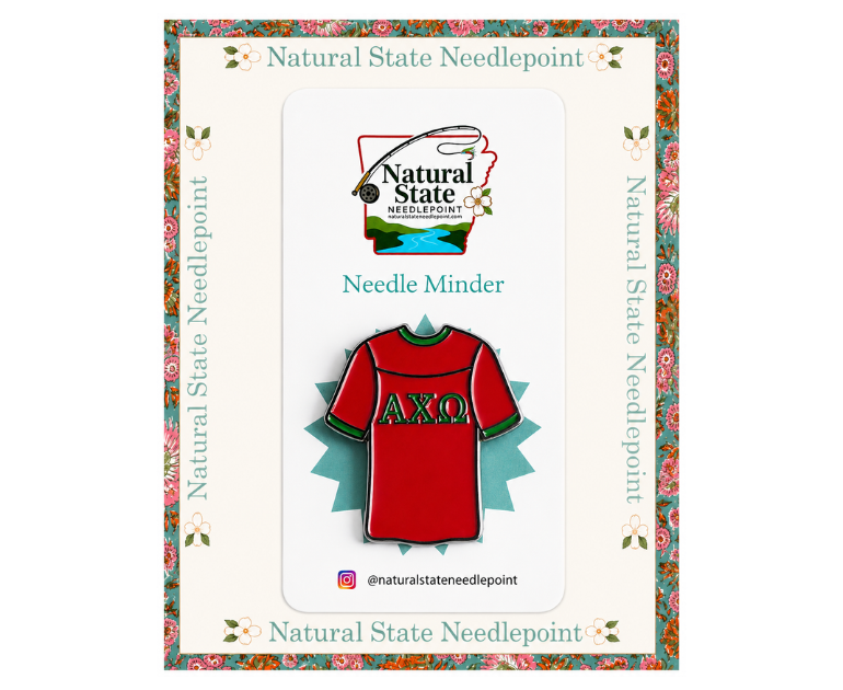Alpha Chi Omega Jersey Needle Minder