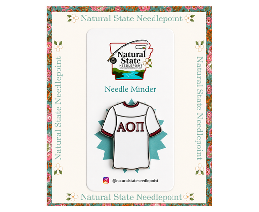 Alpha Omicron Pi Jersey Needle Minder