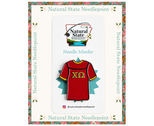Chi Omega Jersey Needle Minder