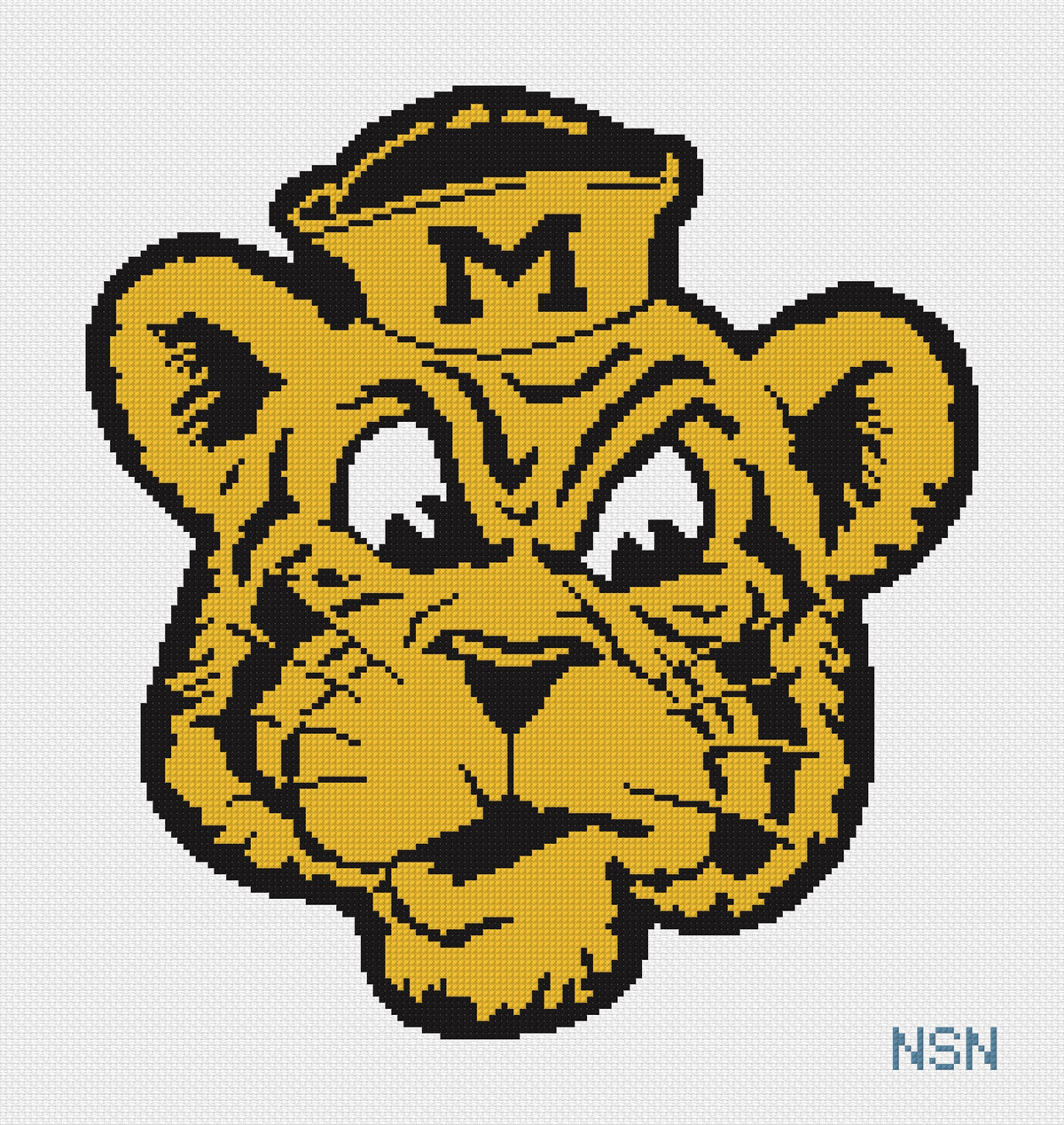 PRESALE: Vintage Truman the Tiger - pillow size