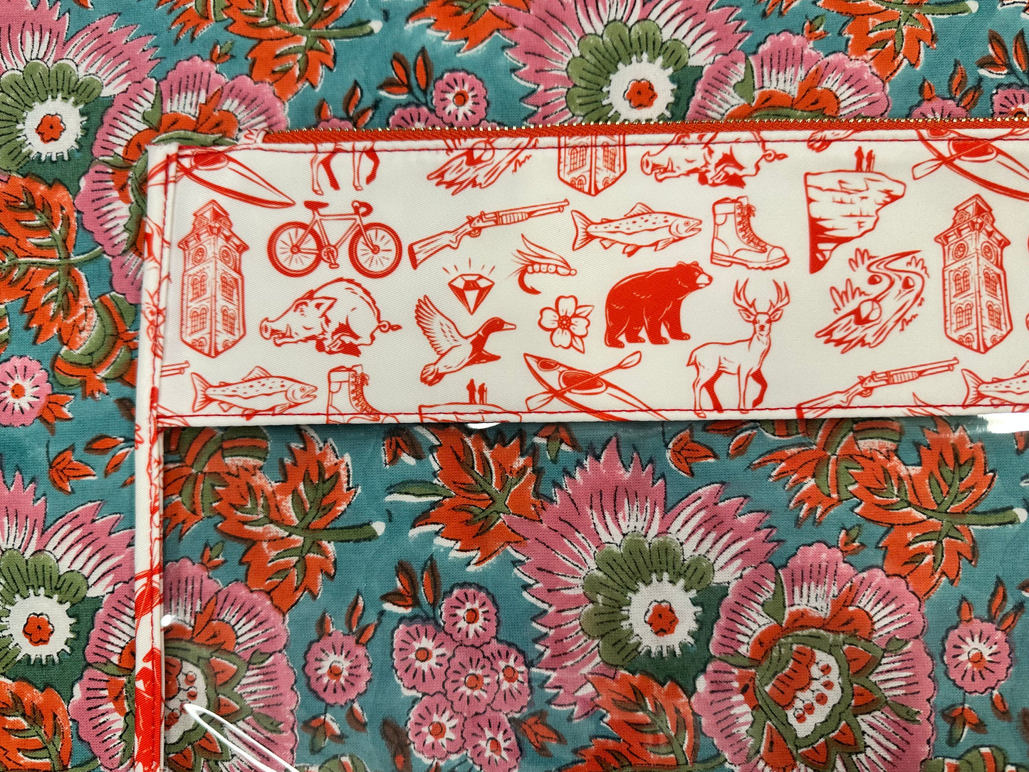 Arkansas-Print Project Bag