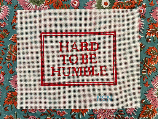Hard To Be Humble