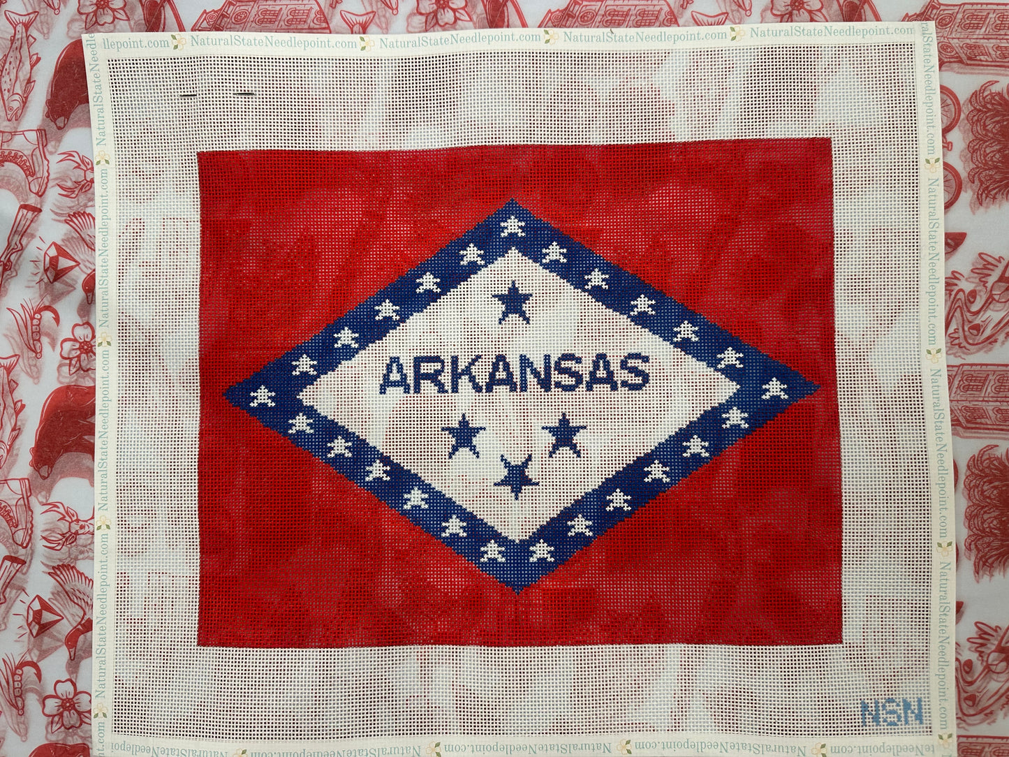 PRESALE: Arkansas Flag 11x14