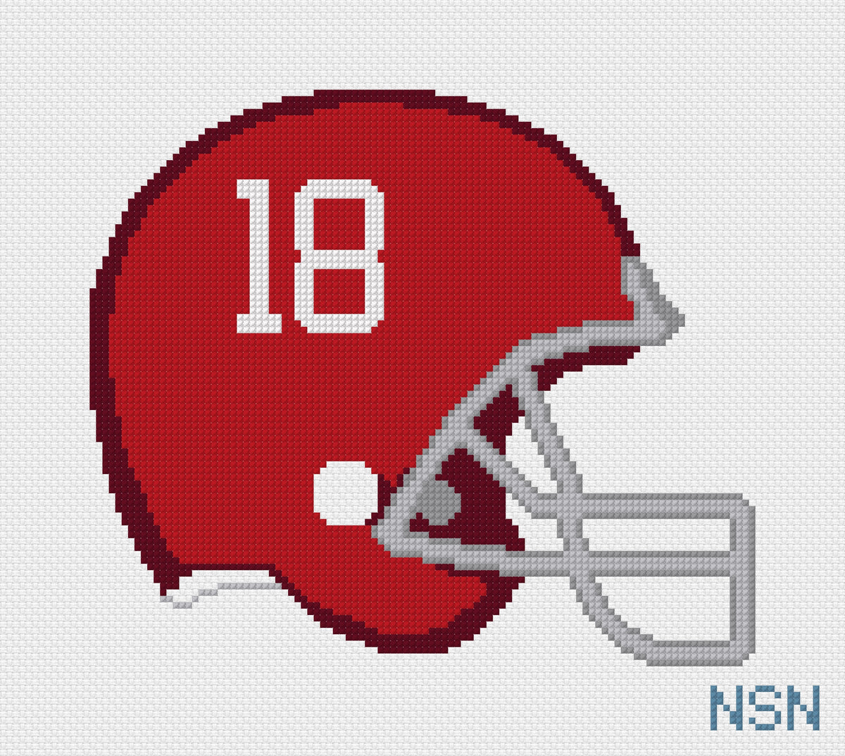 PRESALE: Alabama Football Helmet Canvas - Large