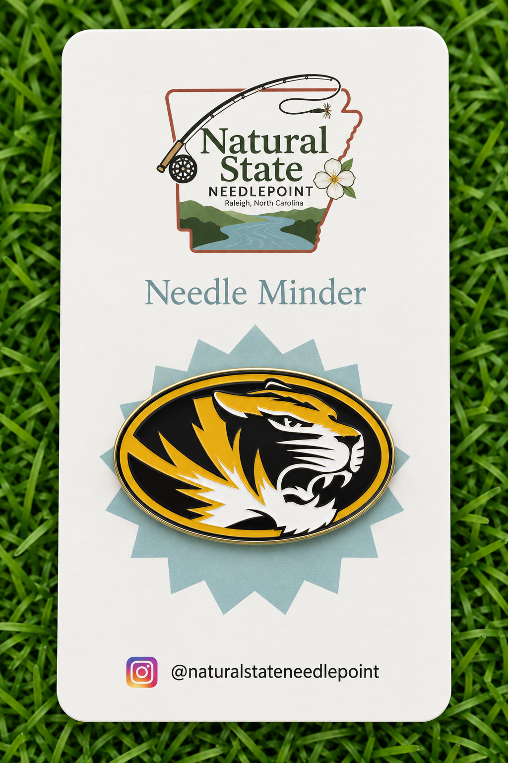 PRESALE: Mizzou Tiger Logo Needle Minder