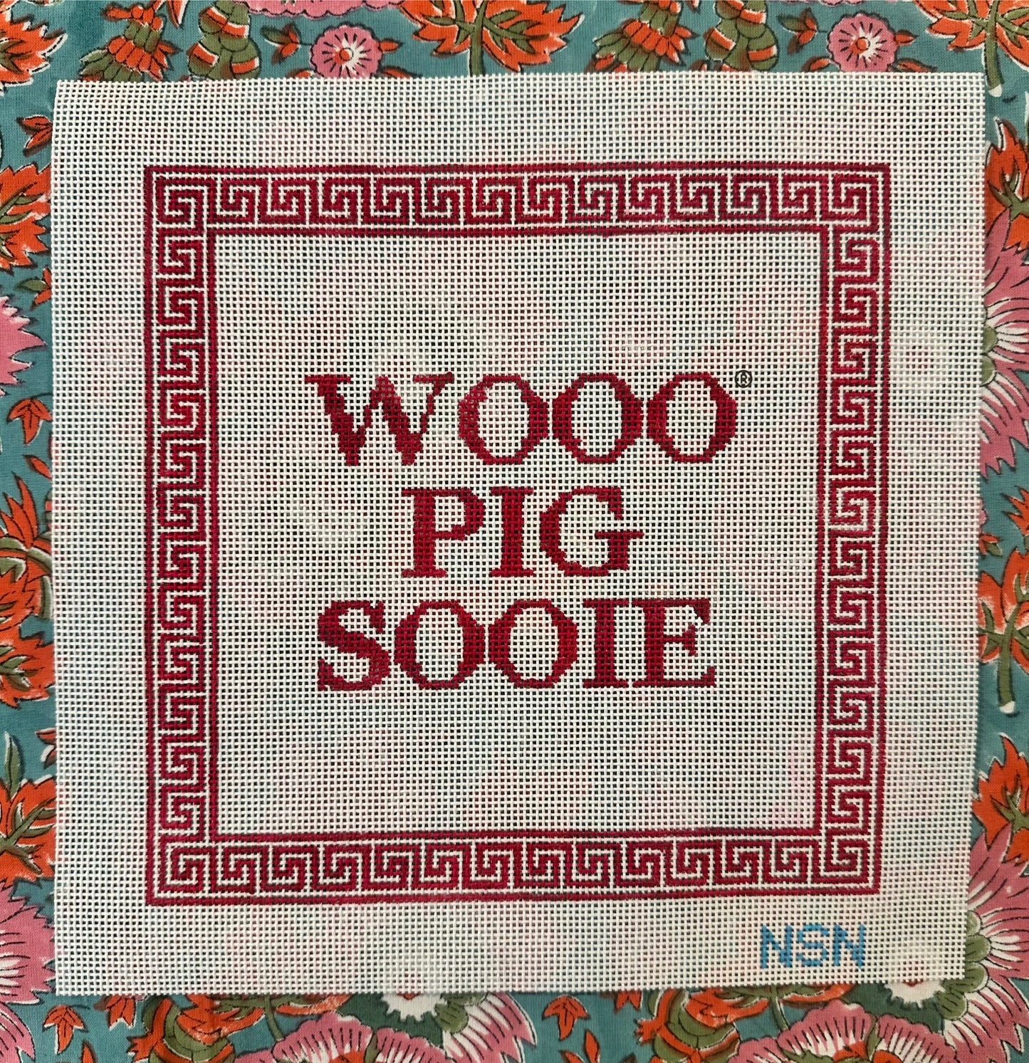 Wooo Pig Sooie Canvas
