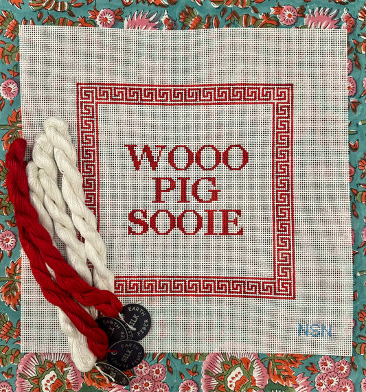 Wooo Pig Sooie Canvas