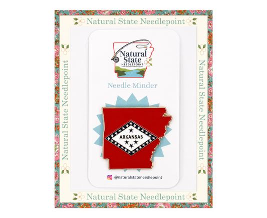 Arkansas Flag Needle Minder